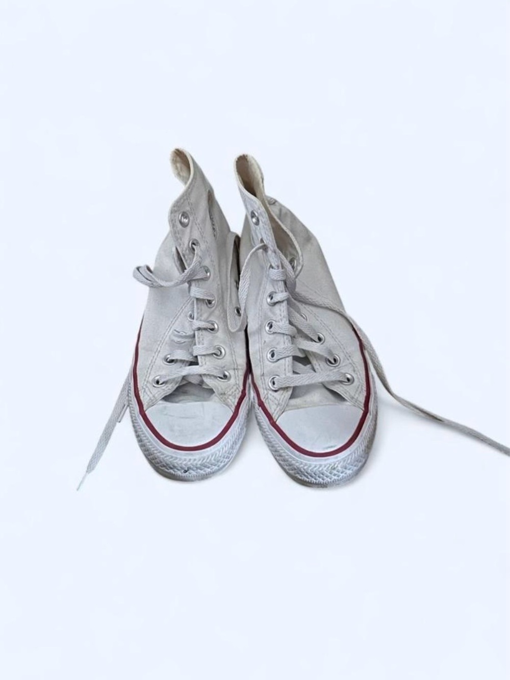 White Converse All Stars